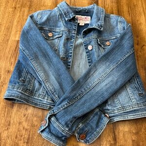 mossimo supply co. jean jacket. size medium worn once